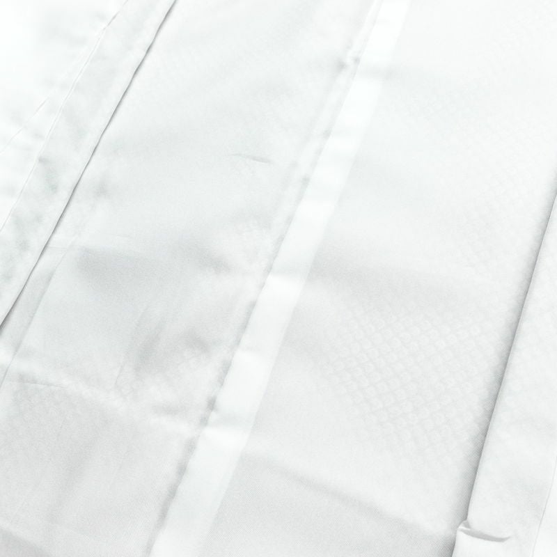 小紋 ポリエステル 古典柄 袷仕立て 身丈157cm 裄丈66.5cm リサイクル着物 着物 紫・藤色_画像17