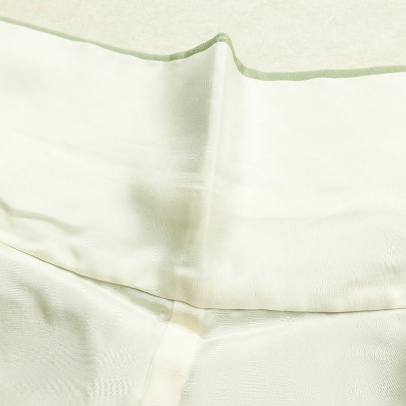 訪問着 縮緬 正絹 花柄 袷仕立て 身丈163cm 裄丈66cm リサイクル着物 着物 入学式 卒業式 七五三 お宮参り フォーマル 緑・うぐいす色_画像19