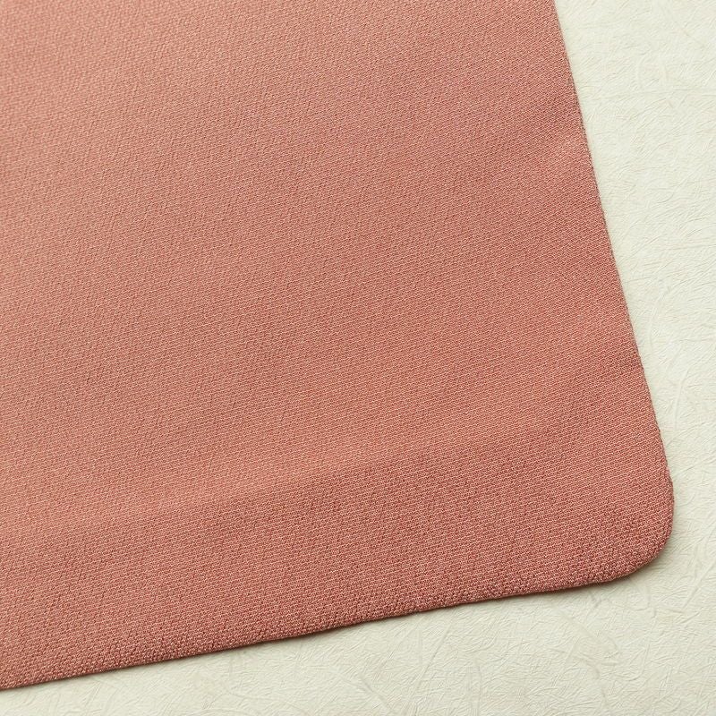 単衣 色無地 良品 正絹 無地 単衣仕立て 身丈165.5cm 裄丈67cm リサイクル着物 着物 お茶会 シンプル ピンク_画像14