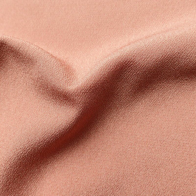 単衣 色無地 良品 正絹 無地 単衣仕立て 身丈165.5cm 裄丈67cm リサイクル着物 着物 お茶会 シンプル ピンク_画像21