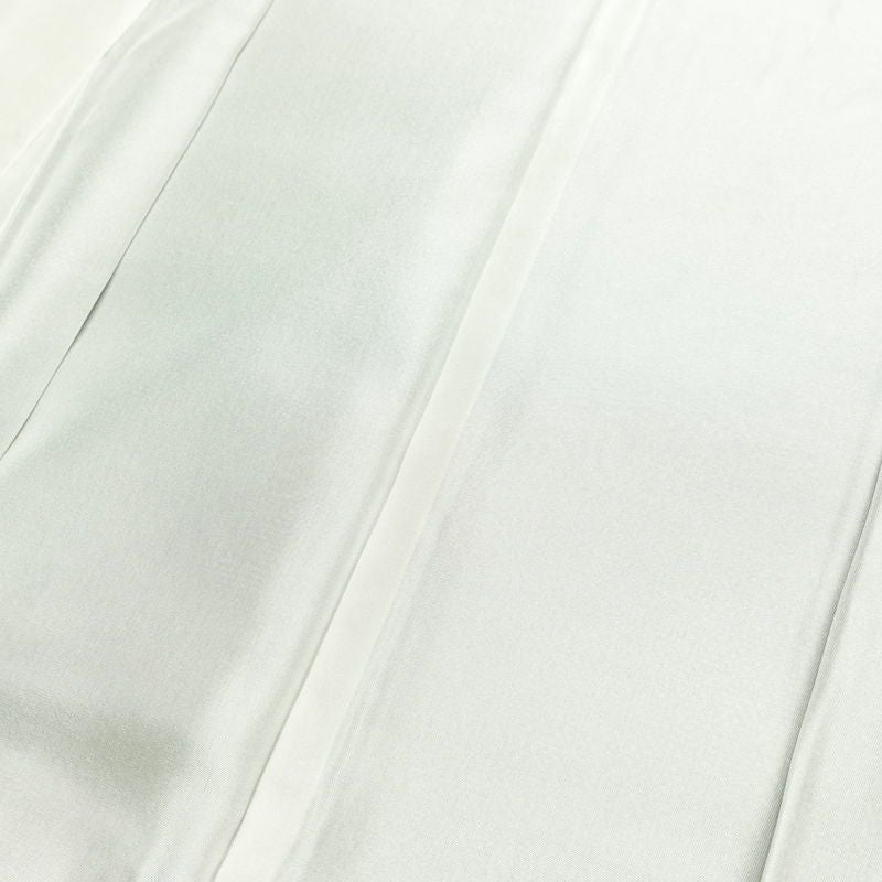 大島紬 良品 証紙あり 正絹 木の葉・植物柄 袷仕立て 身丈160cm 裄丈64.5cm リサイクル着物 一部しつけ糸付き 着物 茶_画像18