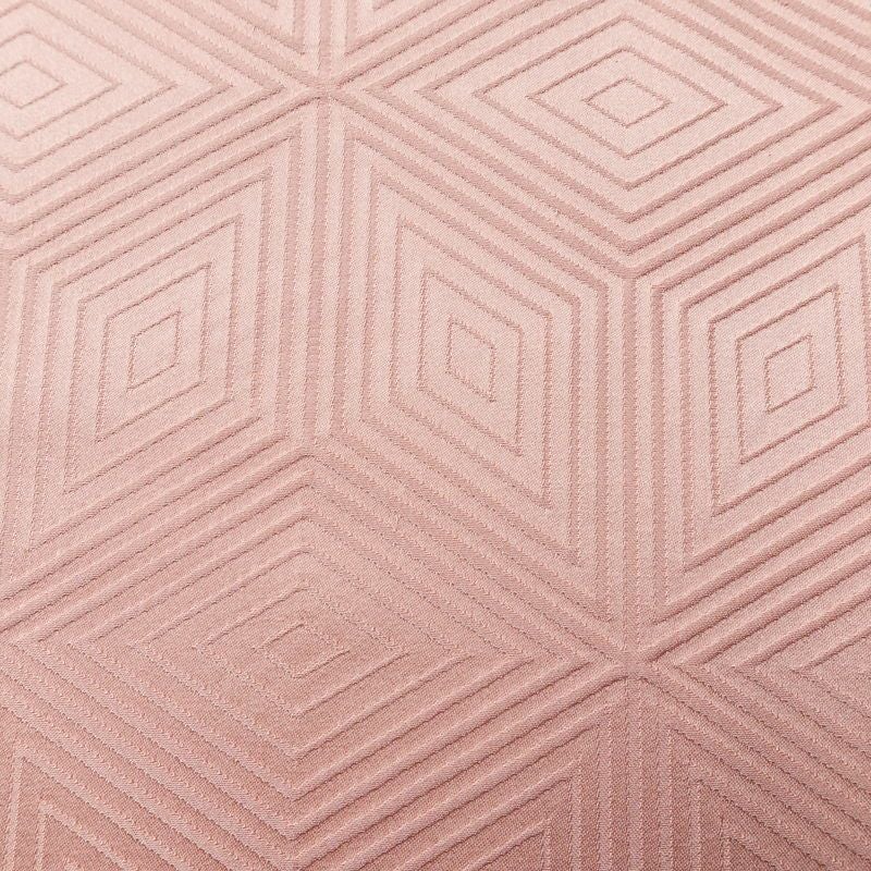 色無地 正絹 幾何学柄・抽象柄 袷仕立て 身丈162cm 裄丈64.5cm リサイクル着物 着物 お茶会 フォーマル ピンク_画像7