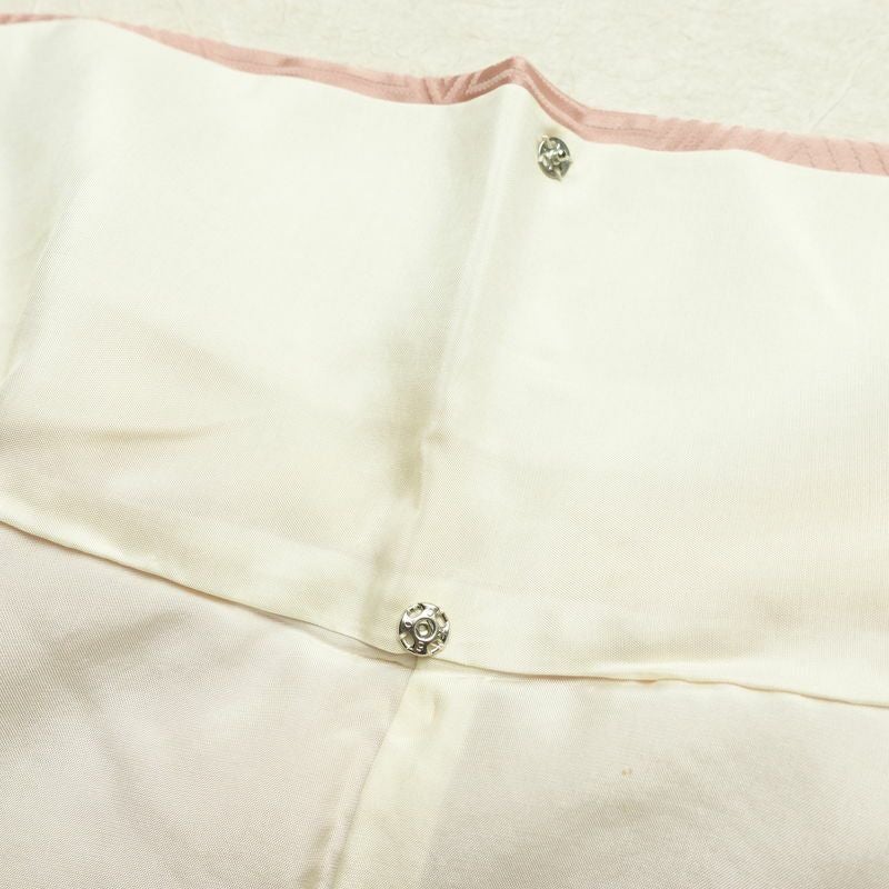 色無地 正絹 幾何学柄・抽象柄 袷仕立て 身丈162cm 裄丈64.5cm リサイクル着物 着物 お茶会 フォーマル ピンク_画像19