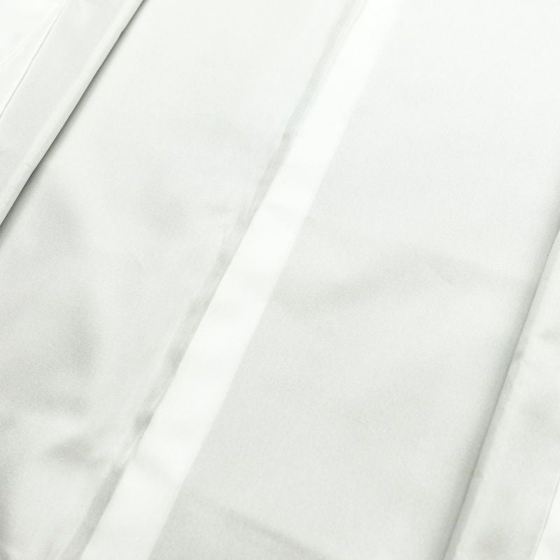 小紋 ポリエステル 鮫小紋 流水・波柄 袷仕立て 身丈160cm 裄丈66cm リサイクル着物 着物 小豆・エンジ_画像19