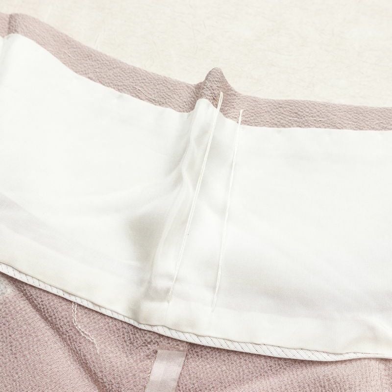 単衣 小紋 縮緬 正絹 花柄 単衣仕立て 飛び柄 身丈153cm 裄丈62.5cm 上品 くすみピンク ピンク_画像17