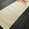 名古屋帯 太鼓柄 良品 つづれ織 正絹 古典柄 松葉仕立て なごや帯 リサイクル帯 帯 金通し クリーム_画像9