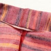 単衣 紬 良品 バチ衿仕立て 正絹 縞柄・線柄 単衣仕立て 身丈151.5cm 裄丈63cm リサイクル着物 着物 紬地 ピンク_画像18
