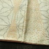 紬 正絹 麻の葉柄 袷仕立て 身丈144.5cm 裄丈61.5cm リサイクル着物 着物 モダン クリーム_画像10