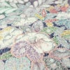 小紋 良品 総柄 正絹 花柄 袷仕立て 身丈158cm 裄丈65cm リサイクル着物 着物 金彩 紫・藤色_画像8