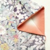 小紋 良品 総柄 正絹 花柄 袷仕立て 身丈158cm 裄丈65cm リサイクル着物 着物 金彩 紫・藤色_画像15
