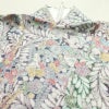 小紋 良品 総柄 正絹 花柄 袷仕立て 身丈158cm 裄丈65cm リサイクル着物 着物 金彩 紫・藤色_画像17