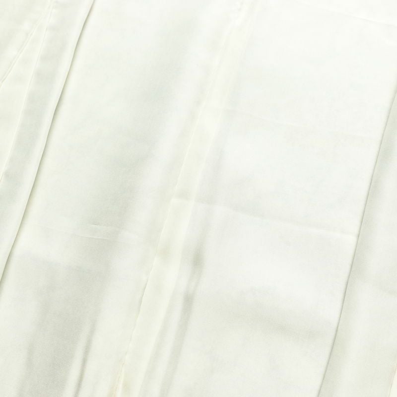 小紋 良品 総柄 正絹 花柄 袷仕立て 身丈158cm 裄丈65cm リサイクル着物 着物 金彩 紫・藤色_画像18