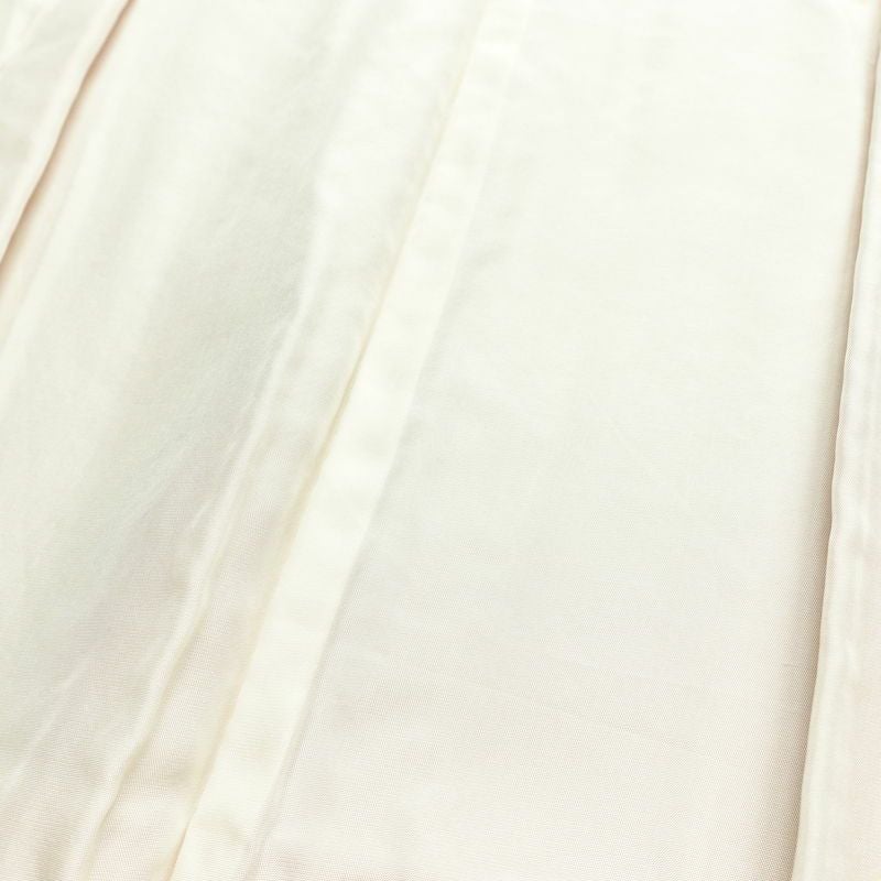 付け下げ 良品 しつけ糸付き 綸子 正絹 古典柄 袷仕立て 身丈161cm 裄丈64.5cm リサイクル着物 着物 入学式 卒業式 七五三 お宮参り フォーマル シンプル 上品 ベージュ_画像16