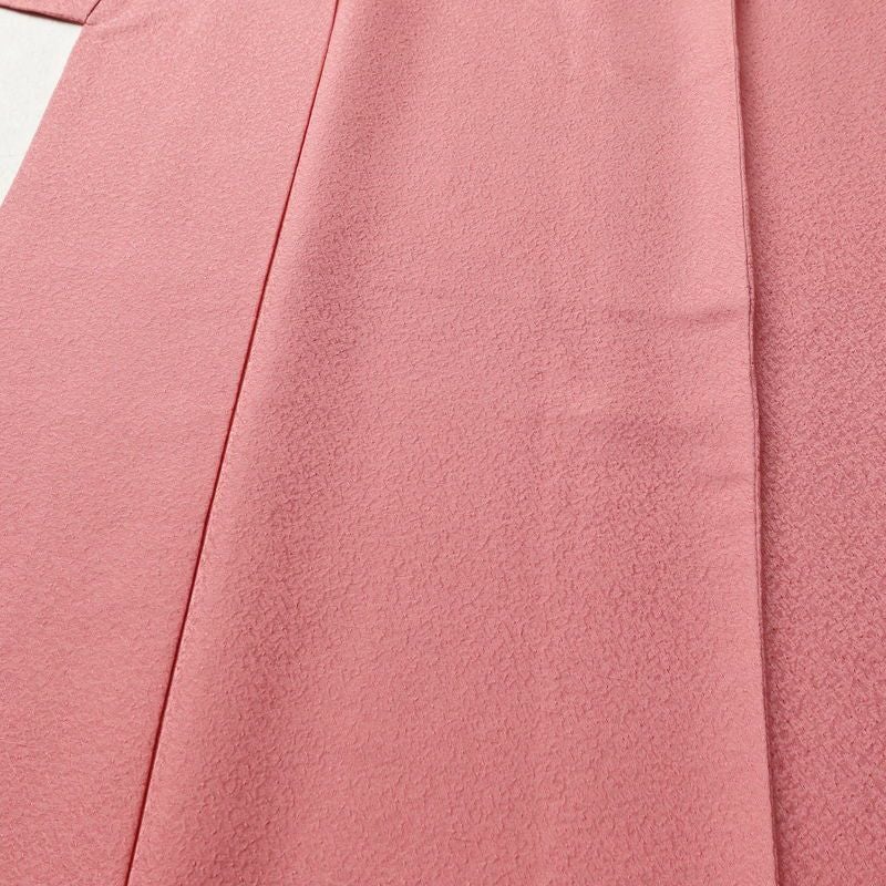 色無地 正絹 袷仕立て 身丈162.5cm 裄丈64.5cm リサイクル着物 着物 お茶会 フォーマル ピンク_画像5