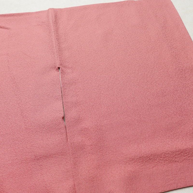 色無地 正絹 袷仕立て 身丈162.5cm 裄丈64.5cm リサイクル着物 着物 お茶会 フォーマル ピンク_画像13