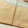 付け下げ 相良刺繍 絞り 正絹 花柄 袷仕立て 身丈157cm 裄丈65cm リサイクル着物 着物 刺繍 紬地 ベージュ_画像13