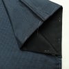 男性用 紬着物 美品 しつけ糸付き アンサンブル 2点セット 正絹 羽織 亀甲柄 袷仕立て 身丈142cm 裄丈68.5cm リサイクル着物 着物 未使用品 青・紺_画像12