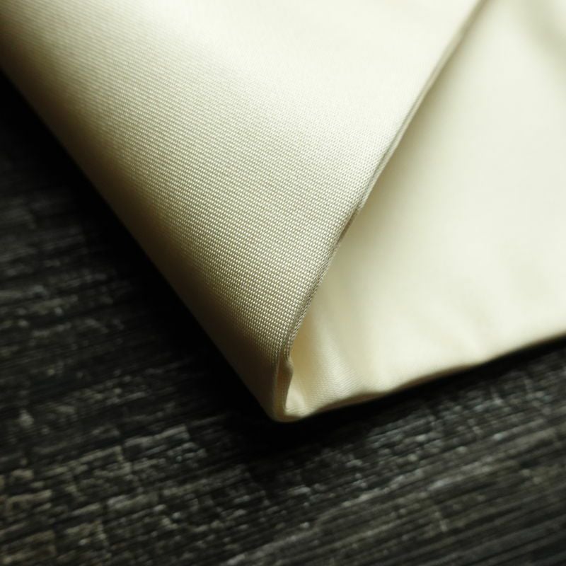 名古屋帯 太鼓柄 良品 正絹 流水・波柄 名古屋仕立て なごや帯 リサイクル帯 帯 引箔 金糸 クリーム_画像10