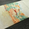 名古屋帯 太鼓柄 良品 正絹 風景柄 名古屋仕立て なごや帯 リサイクル帯 帯 刺繍 金糸 銀糸 金・銀_画像11