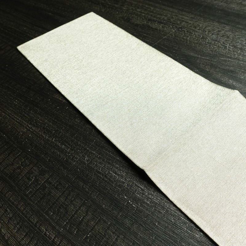 名古屋帯 太鼓柄 良品 正絹 風景柄 名古屋仕立て なごや帯 リサイクル帯 帯 刺繍 金糸 銀糸 金・銀_画像15