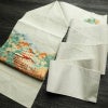 名古屋帯 太鼓柄 良品 正絹 風景柄 名古屋仕立て なごや帯 リサイクル帯 帯 刺繍 金糸 銀糸 金・銀_画像16