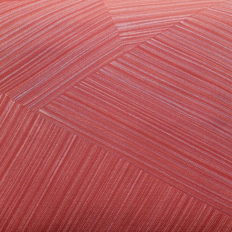 名古屋帯 太鼓柄 良品 正絹 幾何学柄・抽象柄 名古屋仕立て なごや帯 リサイクル帯 帯 ピンク_画像2