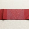 名古屋帯 太鼓柄 良品 正絹 幾何学柄・抽象柄 名古屋仕立て なごや帯 リサイクル帯 帯 ピンク_画像13