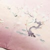 訪問着 良品 正絹 風景柄 袷仕立て 身丈160.5cm 裄丈66.5cm リサイクル着物 着物 箔 金彩 入学式 卒業式 七五三 お宮参り フォーマル 上品 松竹梅 ピンク_画像14