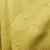 色無地 良品 しつけ糸付き 一つ紋付き 正絹 古典柄 袷仕立て 身丈155cm 裄丈64cm リサイクル着物 着物 お茶会 フォーマル シンプル 黄・黄土色_画像10