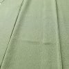 色無地 良品 落款入り 本草木染作家物 瑞寶 正絹 無地 袷仕立て 身丈154cm 裄丈63cm リサイクル着物 一部しつけ糸付き 着物 作家物 お茶会 緑・うぐいす色_画像5