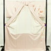 訪問着 良品 トールサイズ 正絹 花柄 袷仕立て 身丈170.5cm 裄丈67.5cm リサイクル着物 着物 刺繍 入学式 卒業式 七五三 お宮参り フォーマル 上品 ピンク_画像3