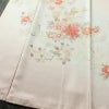 訪問着 良品 トールサイズ 正絹 花柄 袷仕立て 身丈170.5cm 裄丈67.5cm リサイクル着物 着物 刺繍 入学式 卒業式 七五三 お宮参り フォーマル 上品 ピンク_画像4