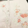 訪問着 良品 トールサイズ 正絹 花柄 袷仕立て 身丈170.5cm 裄丈67.5cm リサイクル着物 着物 刺繍 入学式 卒業式 七五三 お宮参り フォーマル 上品 ピンク_画像15