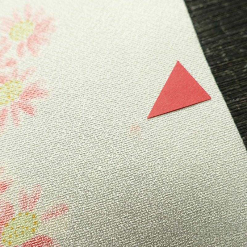 訪問着 正絹 花柄 袷仕立て 身丈162cm 裄丈66cm リサイクル着物 着物 金彩 入学式 卒業式 七五三 お宮参り フォーマル レトロ 白_画像14