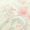 訪問着 正絹 花柄 袷仕立て 身丈162cm 裄丈66cm リサイクル着物 着物 金彩 入学式 卒業式 七五三 お宮参り フォーマル レトロ 白_画像19
