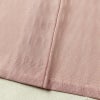 盛夏 色無地 しつけ糸付き 一つ紋付き ポリエステル その他の柄 単衣仕立て 身丈158cm 裄丈64.5cm リサイクル着物 着物 薄物 ピンク_画像9