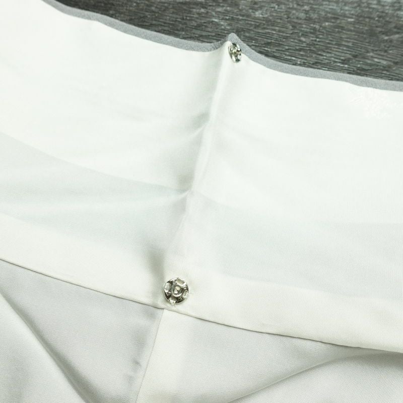 付け下げ 一つ紋付き 正絹 花柄 袷仕立て 身丈158cm 裄丈64.5cm リサイクル着物 着物 箔 入学式 卒業式 七五三 お宮参り フォーマル 上品 グレー_画像21