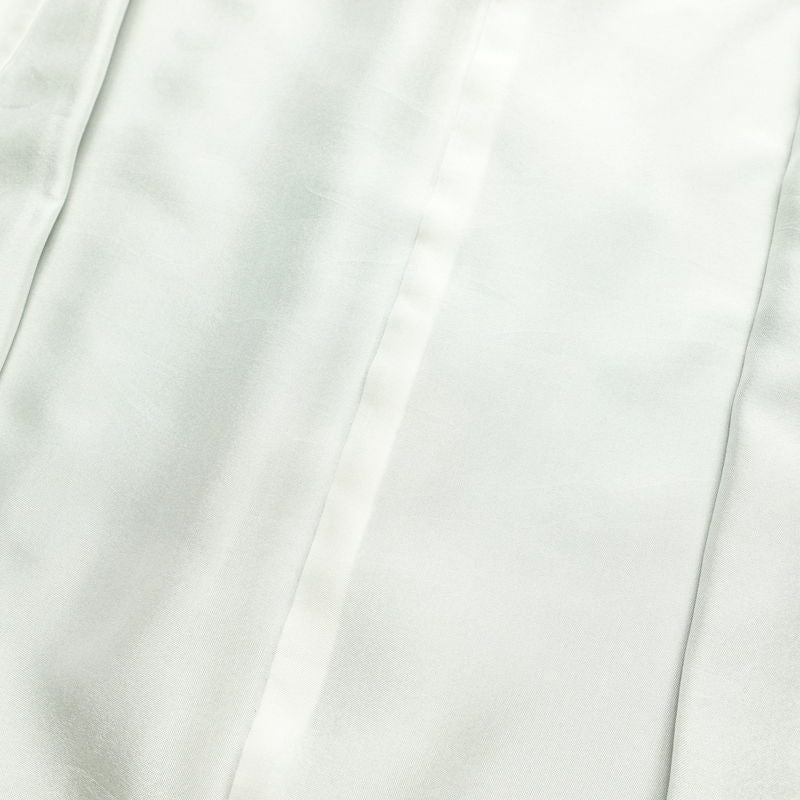 付け下げ 良品 落款入り 正絹 花柄 袷仕立て 身丈166cm 裄丈70cm リサイクル着物 着物 箔 金彩 入学式 卒業式 七五三 お宮参り フォーマル モダン シンプル 緑・うぐいす色_画像16