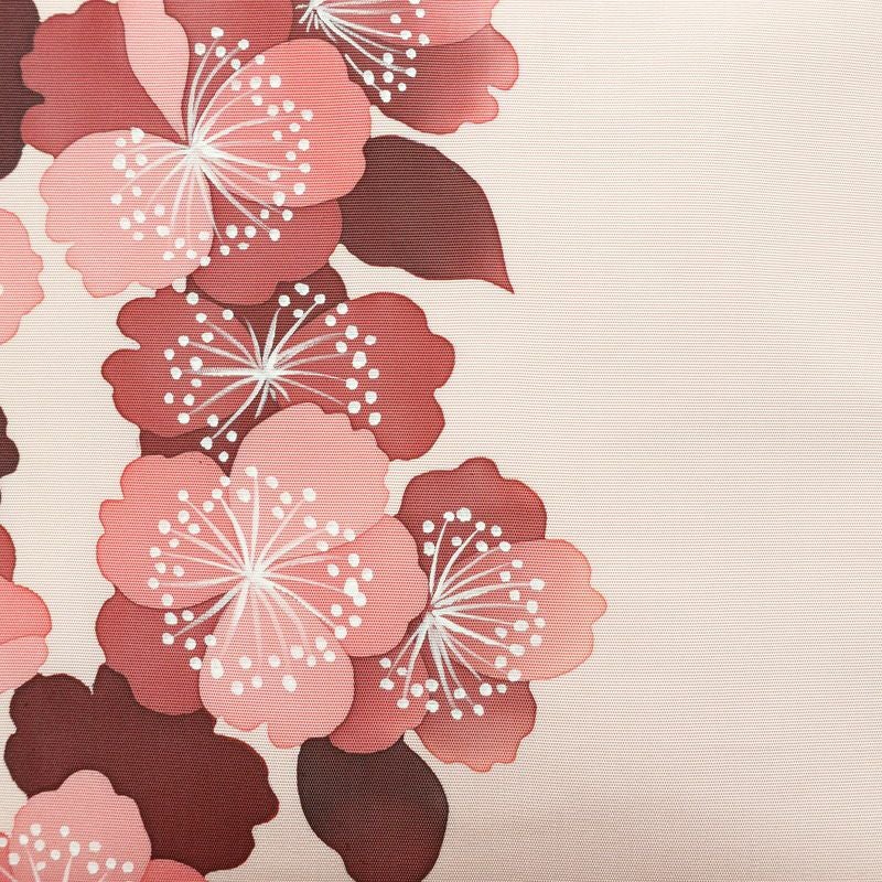 名古屋帯 太鼓柄 正絹 花柄 名古屋仕立て なごや帯 リサイクル帯 帯 シンプル 桜 ピンク_画像2