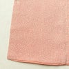 小紋 縮緬 正絹 木の葉・植物柄 袷仕立て 身丈165cm 裄丈67cm リサイクル着物 着物 ピンク_画像13