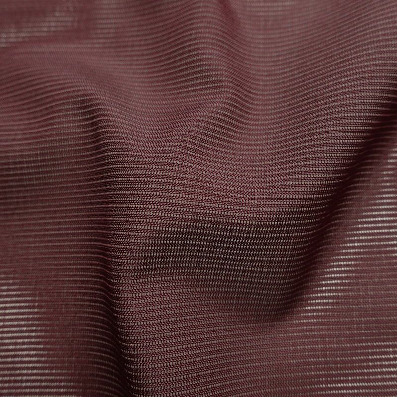 盛夏 色無地 良品 夏用 絽 ポリエステル 無地 単衣仕立て 身丈156.5cm 裄丈63.5cm リサイクル着物 着物 薄物 お茶会 シンプル 紫・藤色_画像20