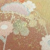 訪問着 良品 正絹 古典柄 袷仕立て 身丈164cm 裄丈68cm リサイクル着物 着物 箔 入学式 卒業式 七五三 お宮参り 盛り上げ箔 フォーマル 松 菊 ベージュ_画像10