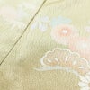 訪問着 良品 正絹 古典柄 袷仕立て 身丈164cm 裄丈68cm リサイクル着物 着物 箔 入学式 卒業式 七五三 お宮参り 盛り上げ箔 フォーマル 松 菊 ベージュ_画像18