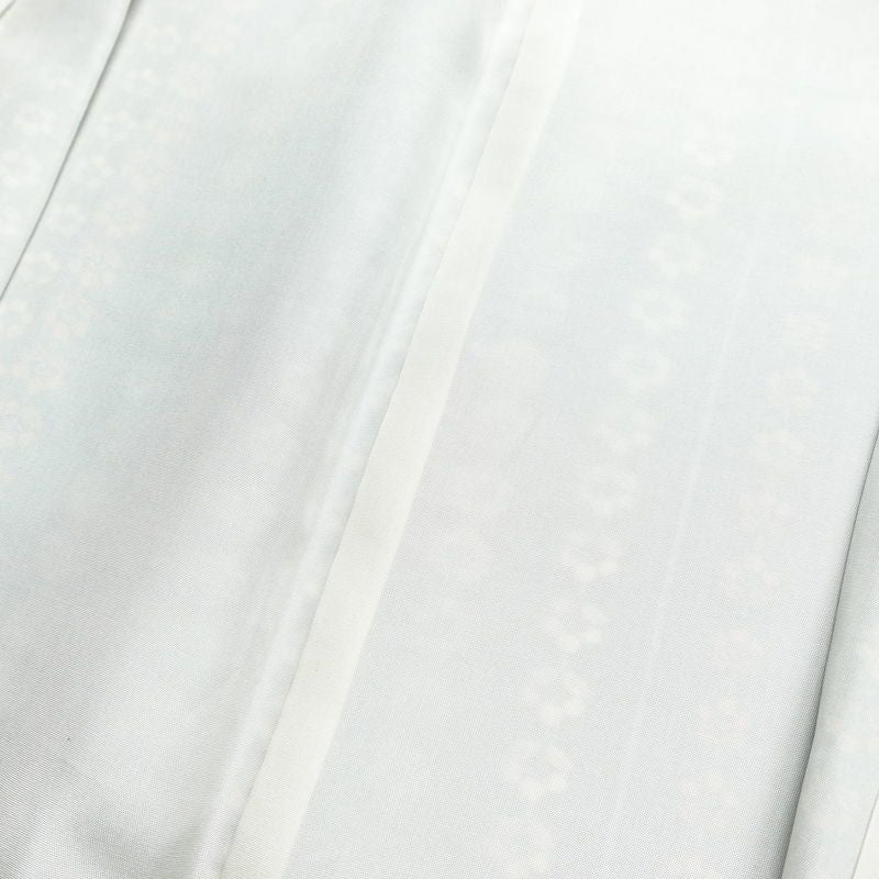 小紋 総柄 正絹 縞柄・線柄 袷仕立て 身丈156.5cm 裄丈64cm リサイクル着物 着物 紫・藤色_画像17