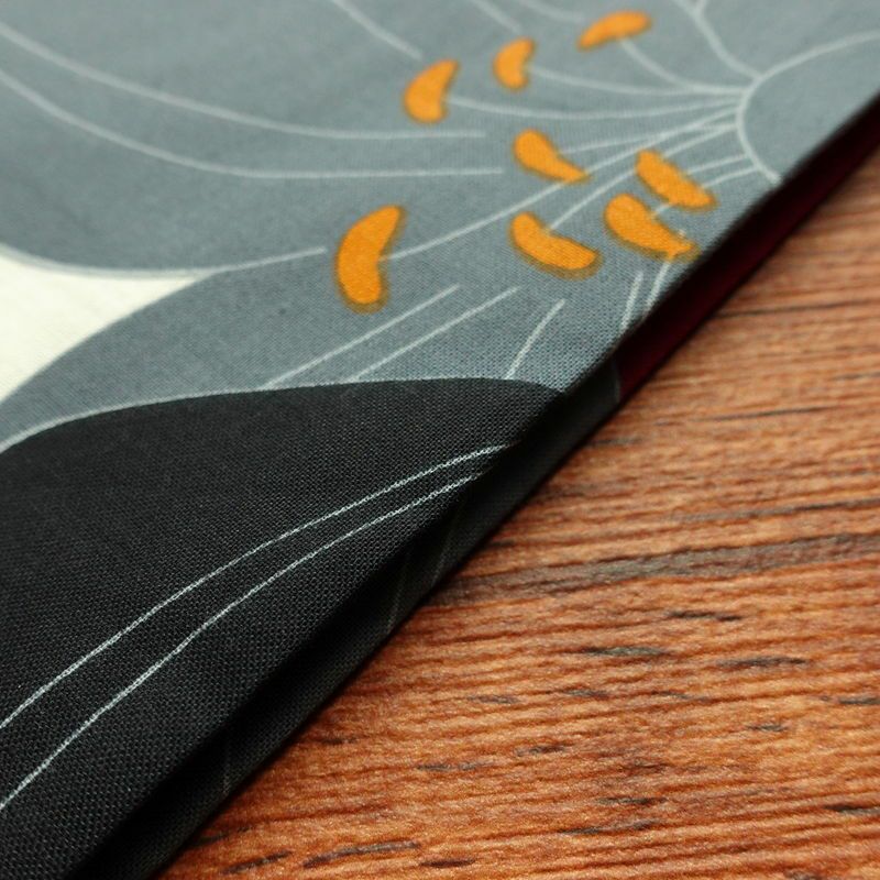 新品 浴衣 帯 2点セット 女性用 綿 平織 古典柄 浴衣 半幅帯 未使用品 百合 ゆり_画像15