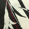 新品 浴衣 帯 2点セット 女性用 綿 平織 古典柄 浴衣 半幅帯 未使用品 百合 シック 縞_画像7
