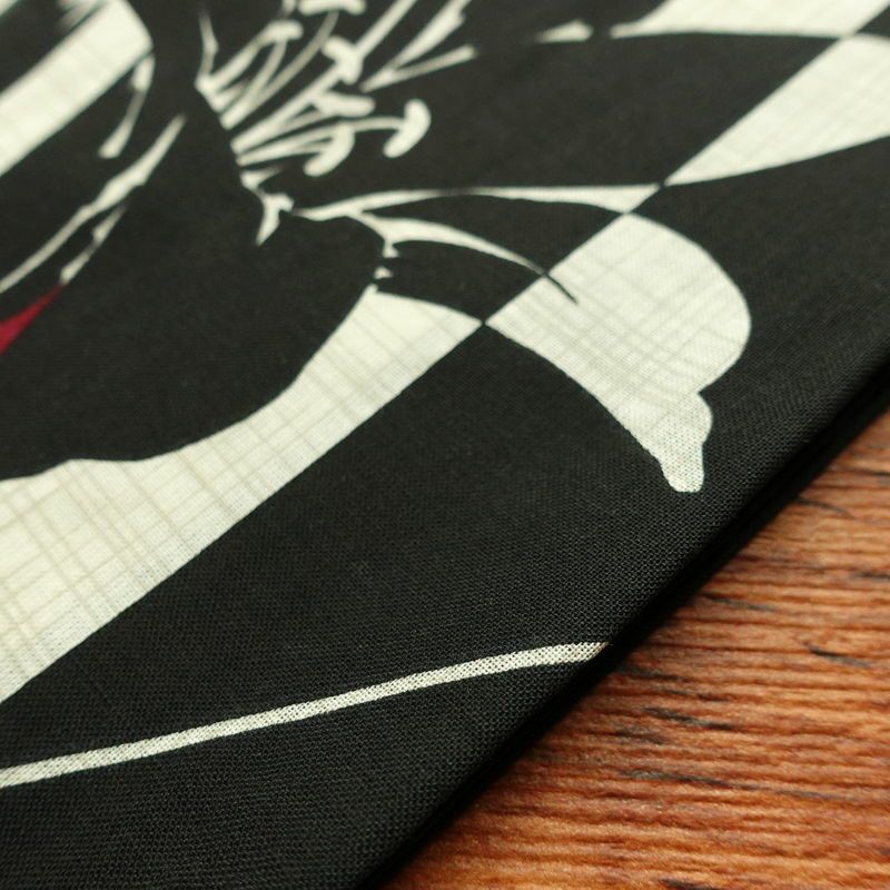 新品 浴衣 帯 2点セット 女性用 綿 平織 古典柄 浴衣 半幅帯 未使用品 百合 シック 縞_画像15