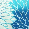 新品 浴衣 帯 2点セット 女性用 綿 平織 古典柄 浴衣 半幅帯 未使用品 菊 ブルー 菊づくし_画像8