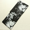 新品 浴衣 帯 2点セット 女性用 綿 平織 古典柄 浴衣 半幅帯 未使用品 芍薬 しっとり 黒_画像2