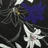 新品 浴衣 帯 2点セット 女性用 綿 平織 古典柄 浴衣 半幅帯 未使用品 百合 黒_画像4